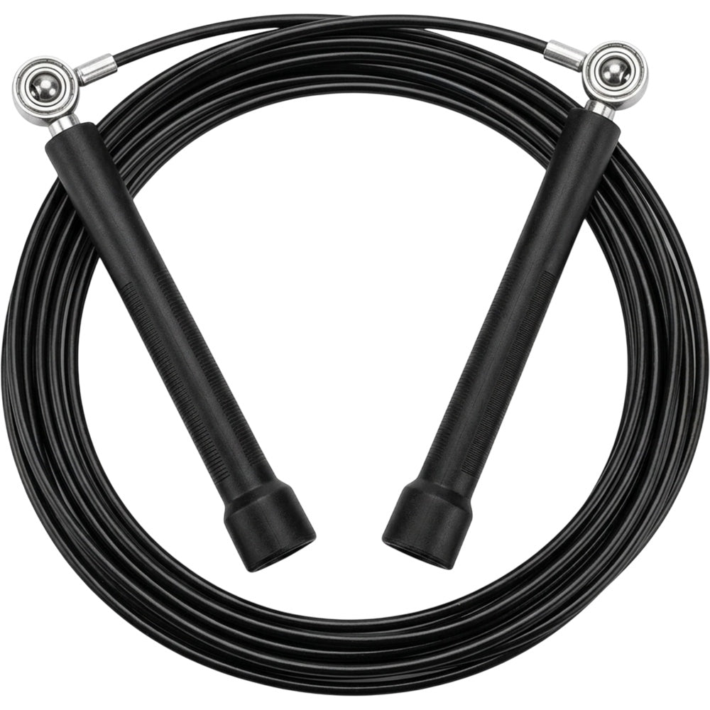Chirpi Adjustable Speed Jump Rope Black 3 m