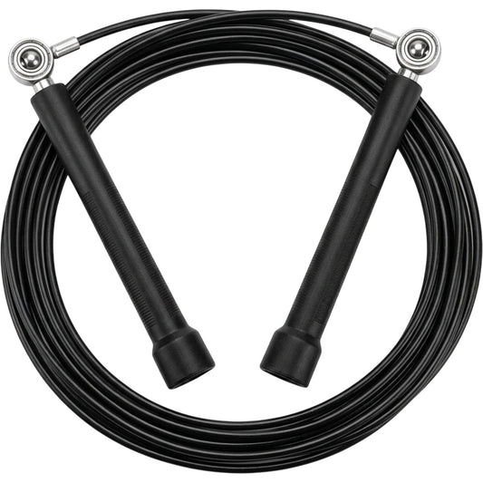 Chirpi Adjustable Speed Jump Rope Black 3 m