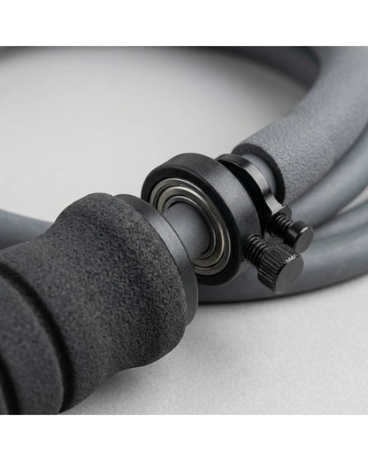 Chirpi Weighted Jump Rope Gray Foam Handle 2.9 m