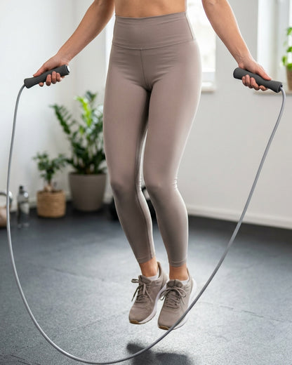 Chirpi Weighted Jump Rope Gray Foam Handle 2.9 m