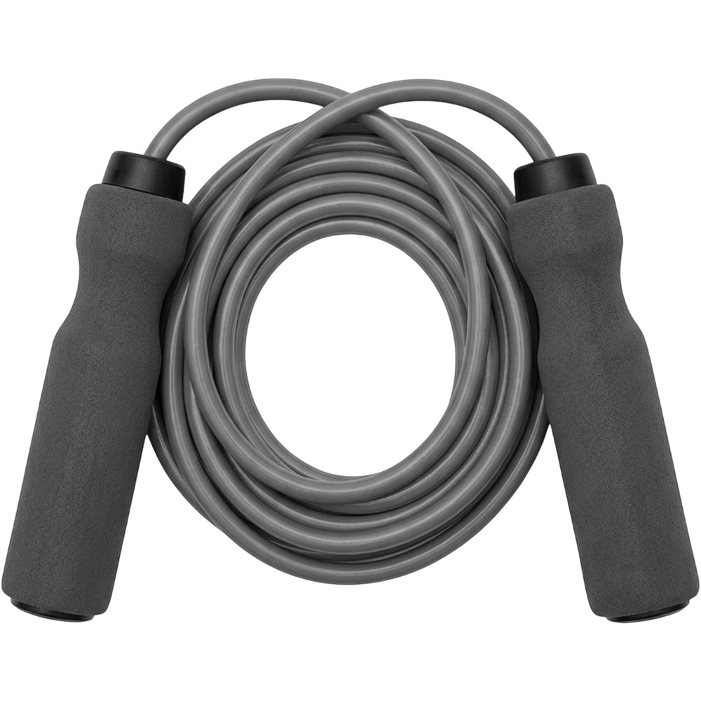 Chirpi Weighted Jump Rope Gray Foam Handle 2.9 m